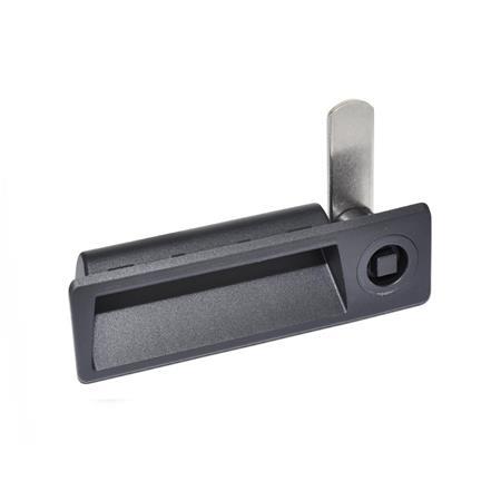 Otto Ganter Latch with Gripping Tray with Latch Stainless Steel, GN 731.5
